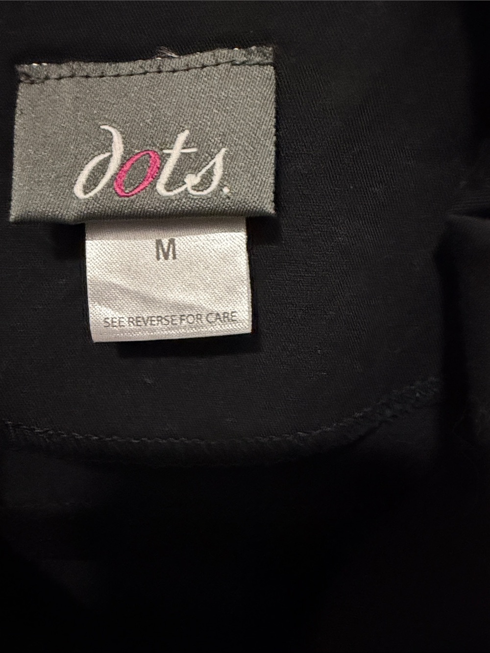 Dots Black Short-Sleeve Peplum Button Jacket - Picture 3 of 4